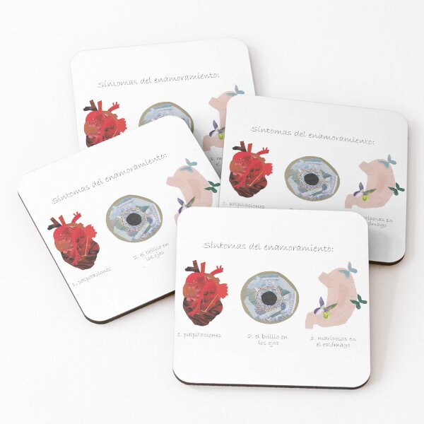 Item preview, symptoms of falling in love designed and sold by opnurslf.