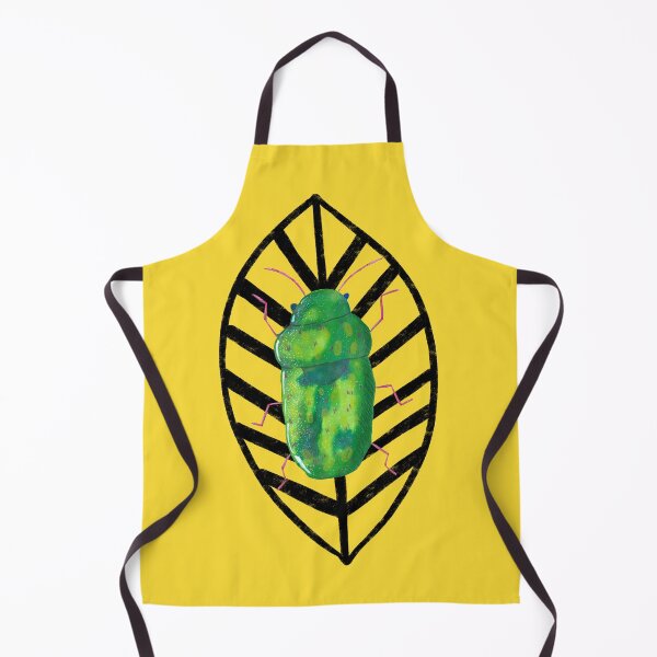 Item preview, Shiny green fig beetle  designed and sold by maddydoodlesoup.