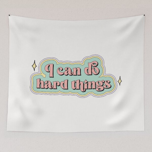Item preview, I can do hard things  designed and sold by Latinoladas.