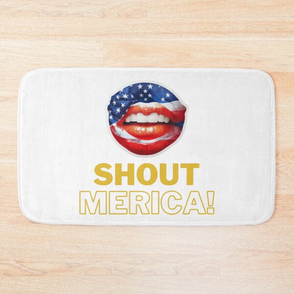 Item preview, 4th of July Shout Merica designed and sold by ShopULove.