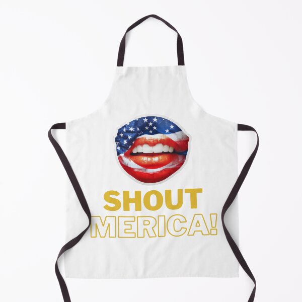 Item preview, 4th of July Shout Merica designed and sold by ShopULove.