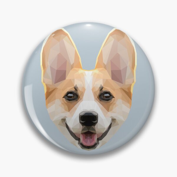 Item preview, Low Poly Welsh Corgi designed and sold by ErinFCampbell.