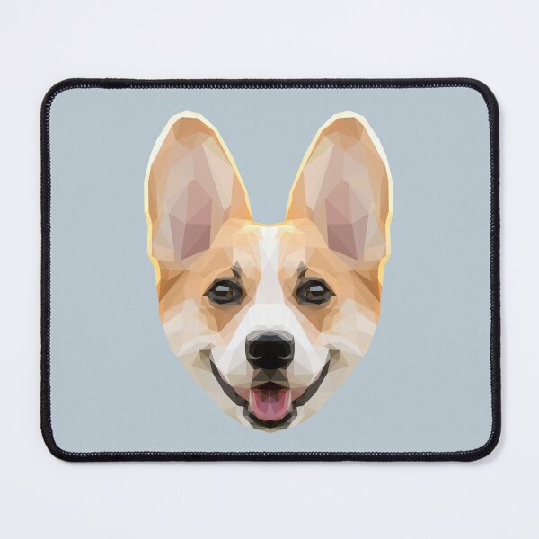 Item preview, Low Poly Welsh Corgi designed and sold by ErinFCampbell.