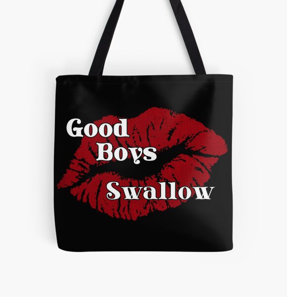 Good boys swallow All Over Print Tote Bag