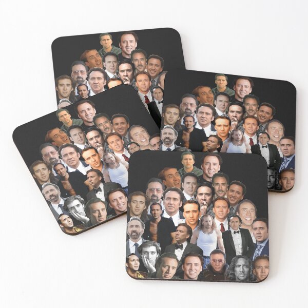 Item preview, nicolas cage photo collage high quality designed and sold by heavyduck.