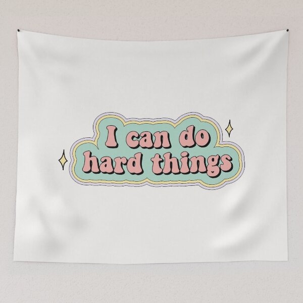 Item preview, I can do hard things  designed and sold by Latinoladas.