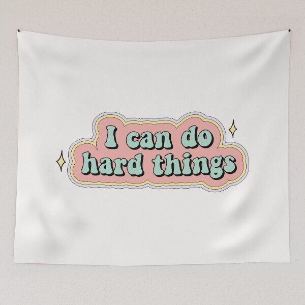 Item preview, I can do hard things  designed and sold by Latinoladas.