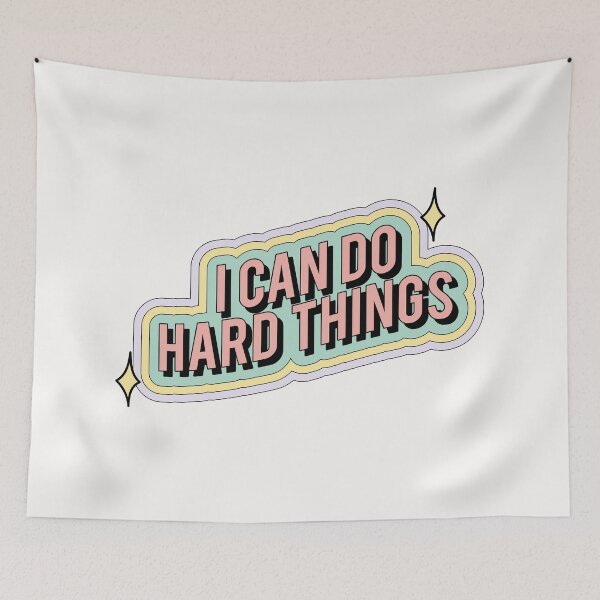 Item preview, I can do hard things  designed and sold by Latinoladas.