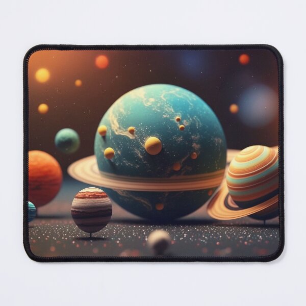 Item preview, 3D Solar System: Illustration of Celestial Wonders designed and sold by Visual Foundry.