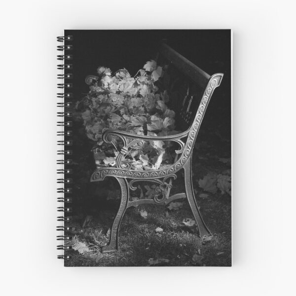 Item preview, Hojas en un banco designed and sold by Joan Overhouse.