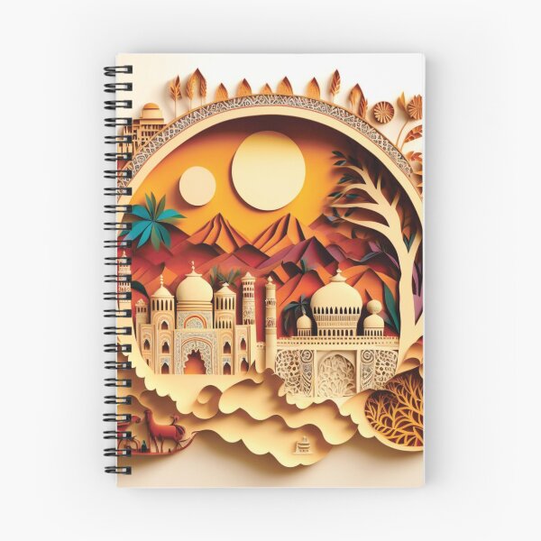 Item preview, beautiful taj mahal of india paper cut style designed and sold by artpapercuts.