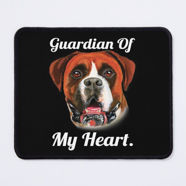 Item preview, Boxer Dog Owner Guardian Of My Heart designed and sold by fantasticdesign.