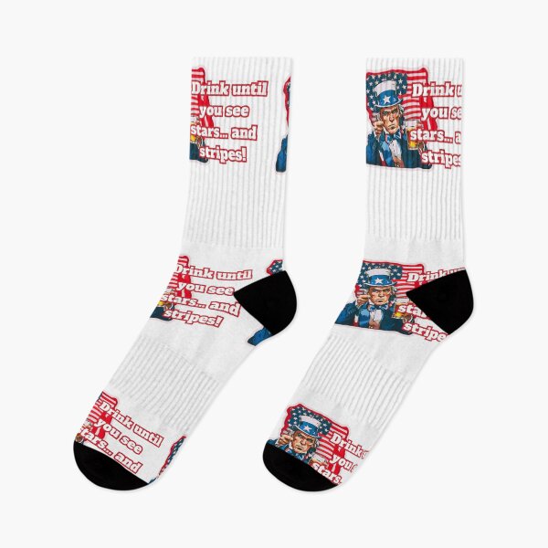 Item preview, 4th of July, Drink until you see stars and stripes designed and sold by ShopULove.