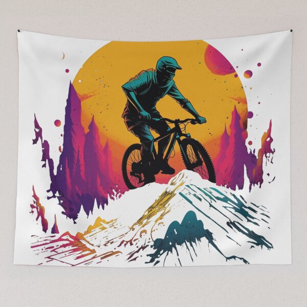 Item preview, mountain biker designed and sold by Tee Studio.