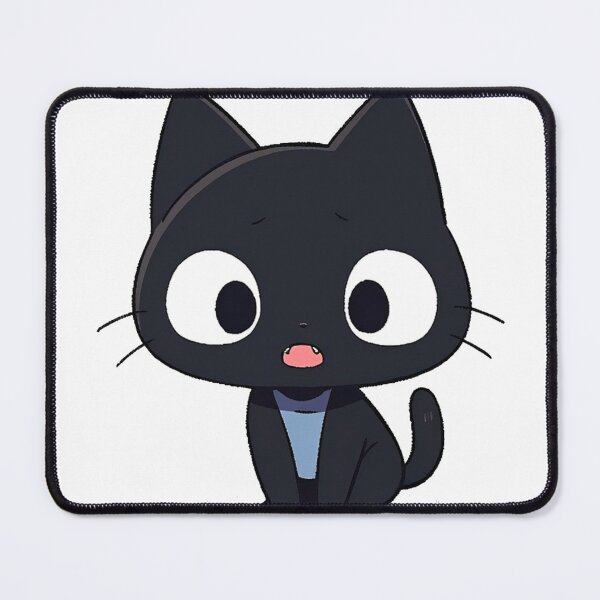 Item preview, Cute Black Cat designed and sold by HappyCuteCat.