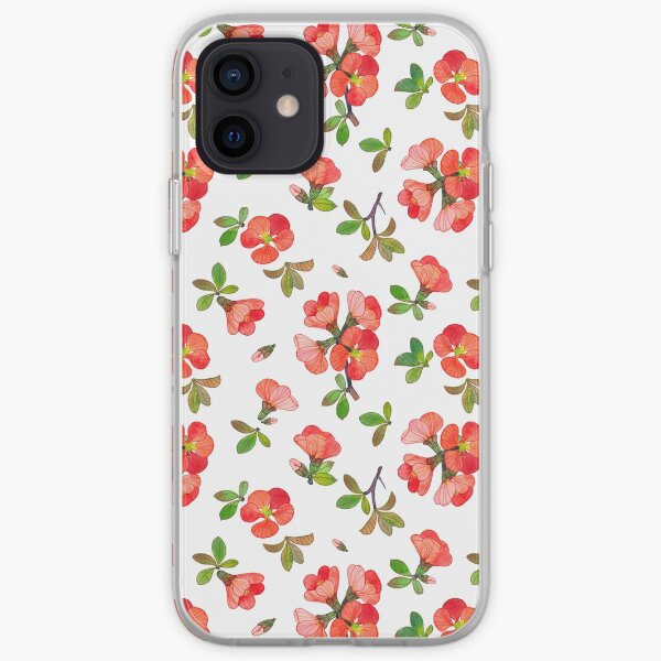 Quince Blossoms iPhone Soft Case