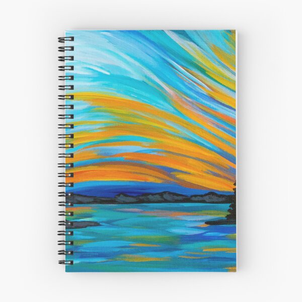 Item preview, Sunset Swerve designed and sold by Megan JL Evans Art.
