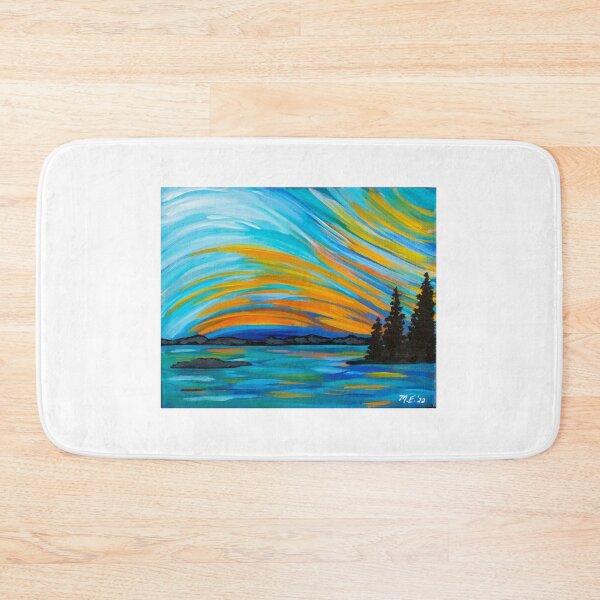 Item preview, Sunset Swerve designed and sold by Megan JL Evans Art.