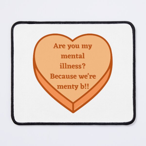 Item preview, Orange Menty B Conversation Heart Candy designed and sold by armontheroad.