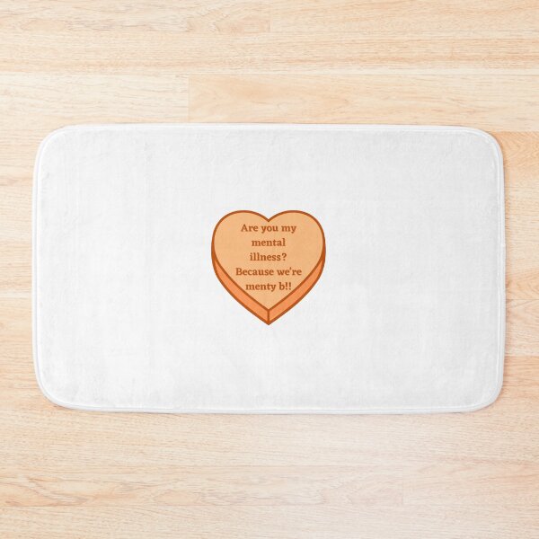 Item preview, Orange Menty B Conversation Heart Candy designed and sold by armontheroad.