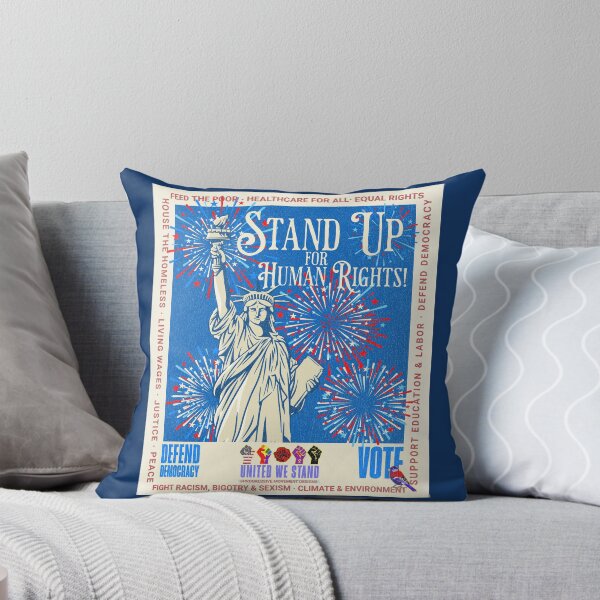 Item preview, PMD00954 Progressive Movement Designs patriotic American Statue of Liberty design shows you support democracy and progressive goals for Progressives Democrats Independents Liberals designed and sold by ProgressiveLeft.