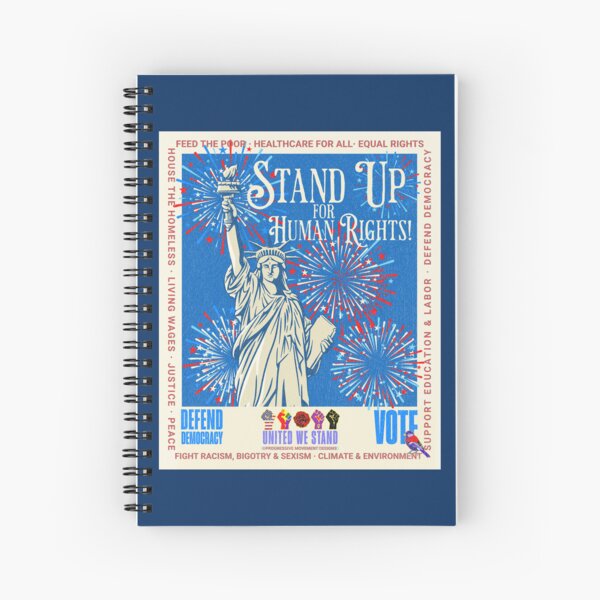 Item preview, PMD00954 Progressive Movement Designs patriotic American Statue of Liberty design shows you support democracy and progressive goals for Progressives Democrats Independents Liberals designed and sold by ProgressiveLeft.