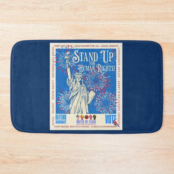 Item preview, PMD00954 Progressive Movement Designs patriotic American Statue of Liberty design shows you support democracy and progressive goals for Progressives Democrats Independents Liberals designed and sold by ProgressiveLeft.