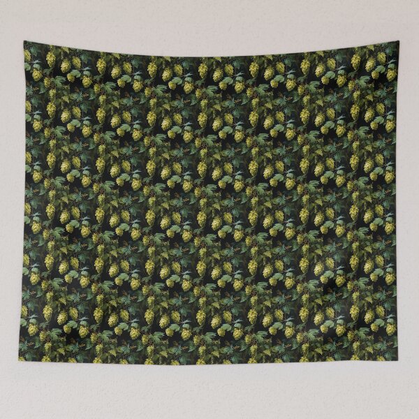 Item preview, Hop Vine Pattern - Beer, Brewing, and Botanicals Design designed and sold by Backyard Suds.