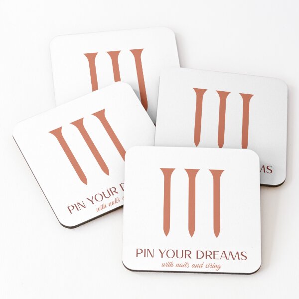 Item preview, Pin your dreams with nails and string designed and sold by ukSubhanart.