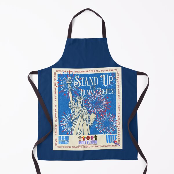 Item preview, PMD00954 Progressive Movement Designs patriotic American Statue of Liberty design shows you support democracy and progressive goals for Progressives Democrats Independents Liberals designed and sold by ProgressiveLeft.