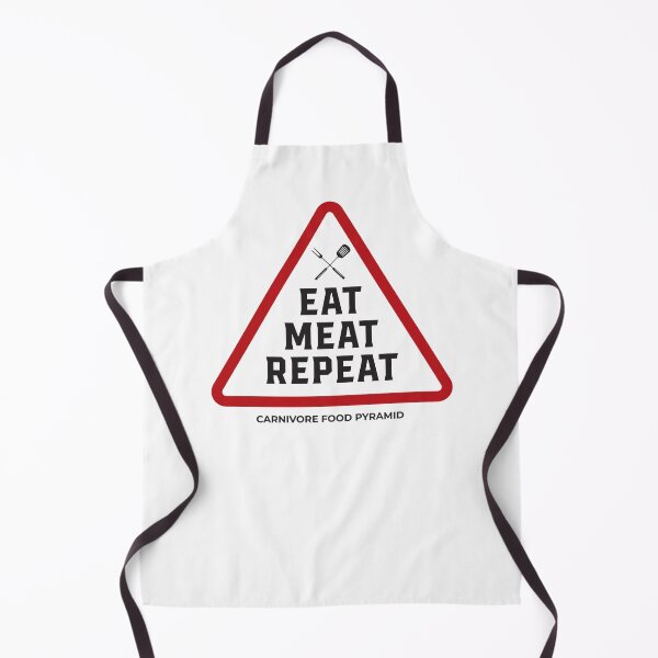 Item preview, Eat Meat Repeat - Carnivore Food Pyramid designed and sold by OnePresnt.
