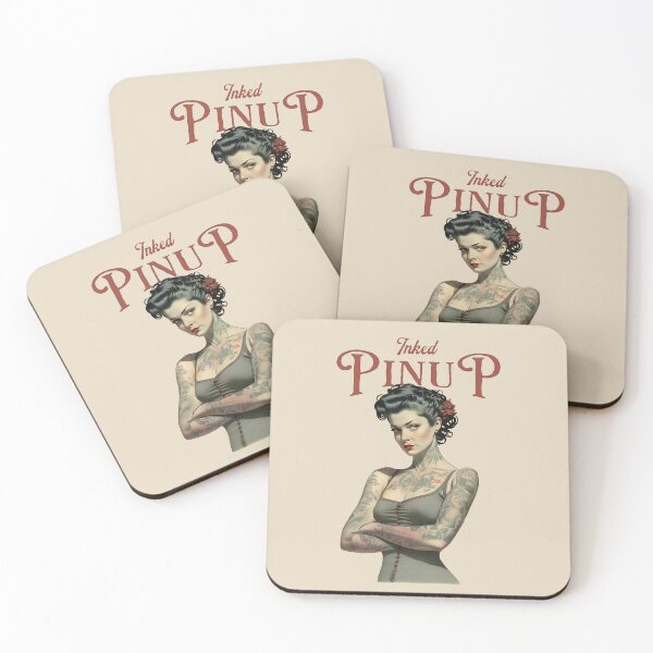 Artikelvorschau, Eingefärbtes Pinup entworfen und verkauft von vintage-grrrl.