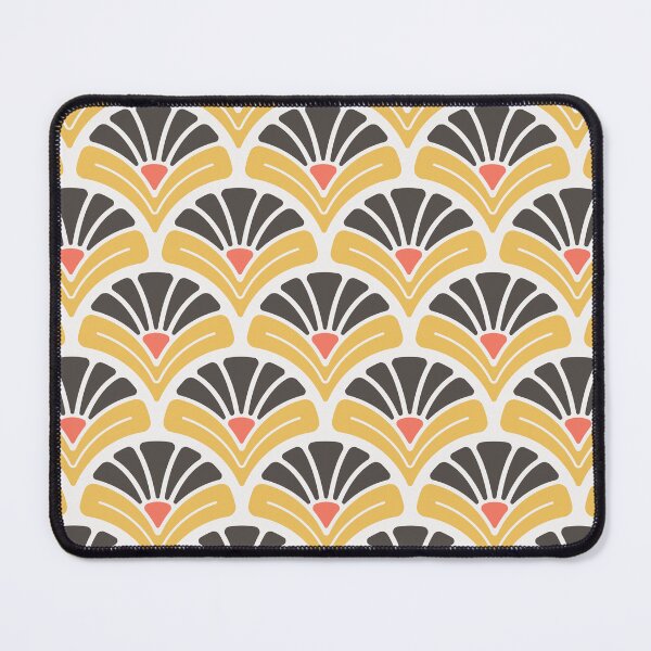 Item preview, KF 0051 H - Retro Vintage Daisy Flower Minimalist 70s Modern Geometric Floral Pattern designed and sold by KhakiFinch.