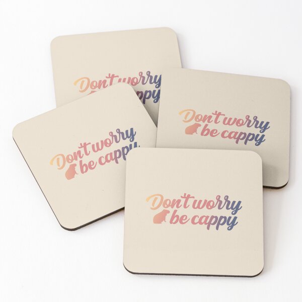 Item preview, Don't worry be cappy colorful designed and sold by ArlacV.