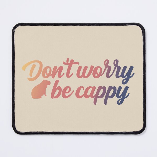 Item preview, Don't worry be cappy colorful designed and sold by ArlacV.