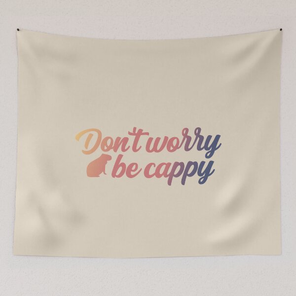 Item preview, Don't worry be cappy colorful designed and sold by ArlacV.