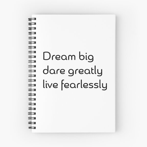 Item preview, Dream Big - Live fearlessly designed and sold by Istarfal.