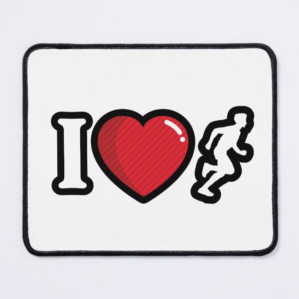 Item preview, I Heart Running Man designed and sold by Ezra Arendse.