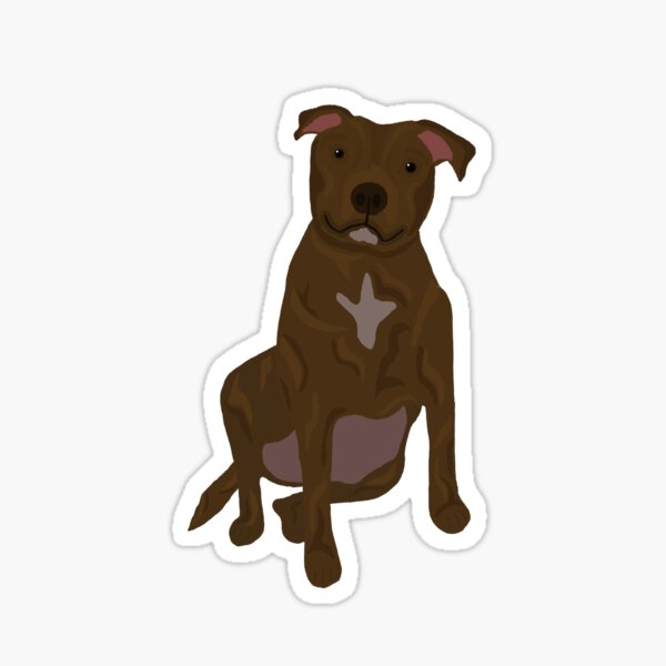 Item preview, Brindle PittBull designed and sold by Hmarch1.