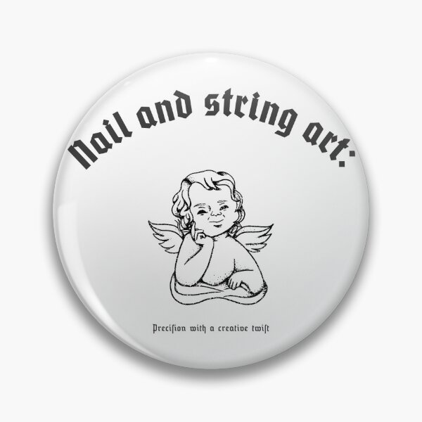 Item preview, Nail and string art: Precision with a creative twist. designed and sold by ukSubhanart.