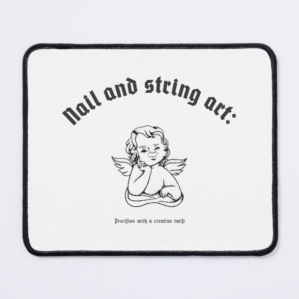 Item preview, Nail and string art: Precision with a creative twist. designed and sold by ukSubhanart.