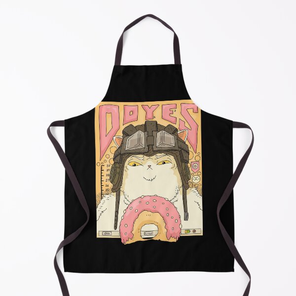 Item preview, donut, doyes. cat with tank helm. designed and sold by JJadx.