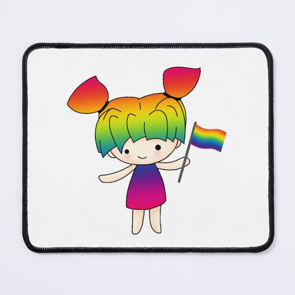 Item preview, rainbow girl designed and sold by RainyDayProject.