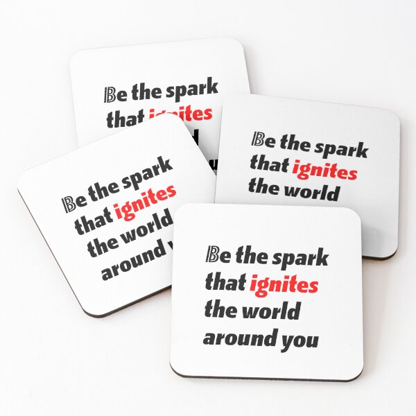 Item preview, Be the spark - motivation designed and sold by Istarfal.