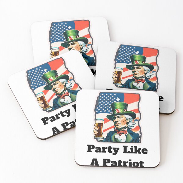 Item preview, 4th Of July, Party Like A Patriot designed and sold by ShopULove.