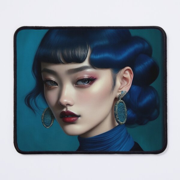 Item preview, Oriental Blue designed and sold by CuratedChoices.