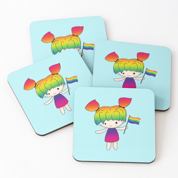 Item preview, rainbow girl designed and sold by RainyDayProject.