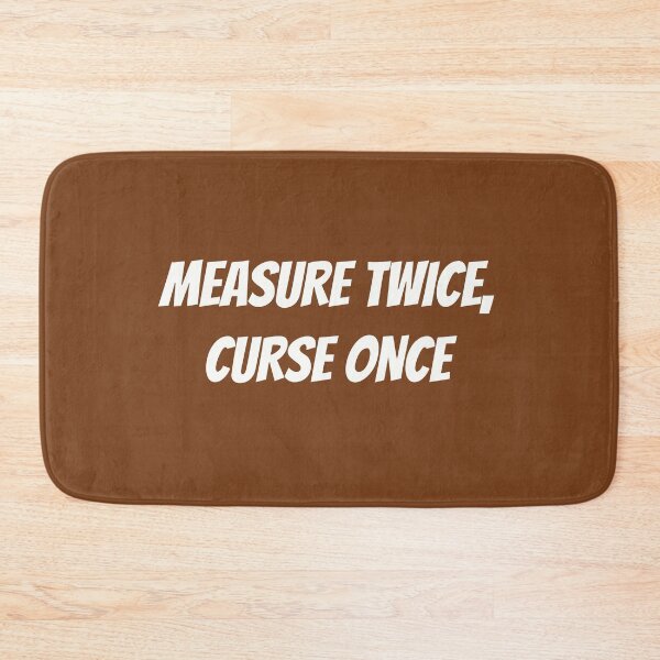 Item preview, Measure Twice, Curse Once - Funny Carpenter Shirt designed and sold by TshirtWing.