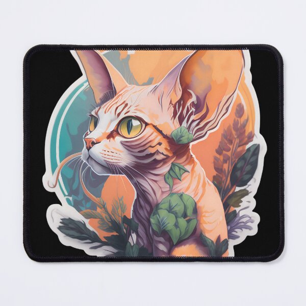 Item preview, Devon Rex (Sticker and Print Out) designed and sold by Sir Elgin Ortiz.