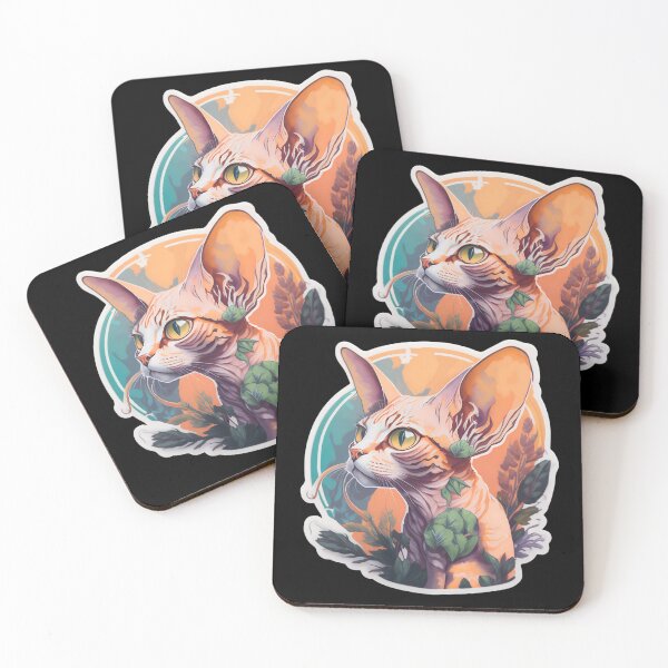 Item preview, Devon Rex (Sticker and Print Out) designed and sold by Sir Elgin Ortiz.